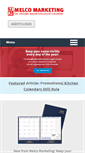 Mobile Screenshot of melcocalendars.com